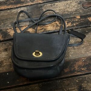 Vintage Coach Mini Leather Crossbody